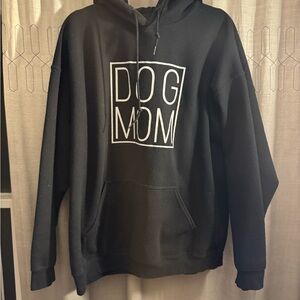 PAWZ Dog Rescue Dog Mom Black Hoodie